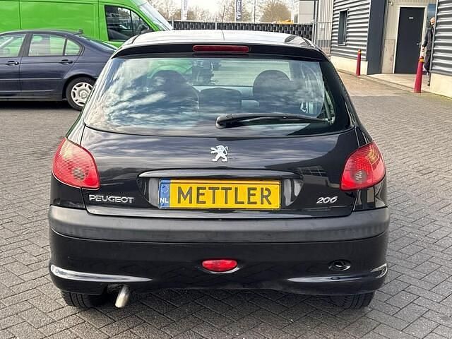 Occasion Peugeot 206 75 PK (55 kW) 2007 Zwart Hatchback