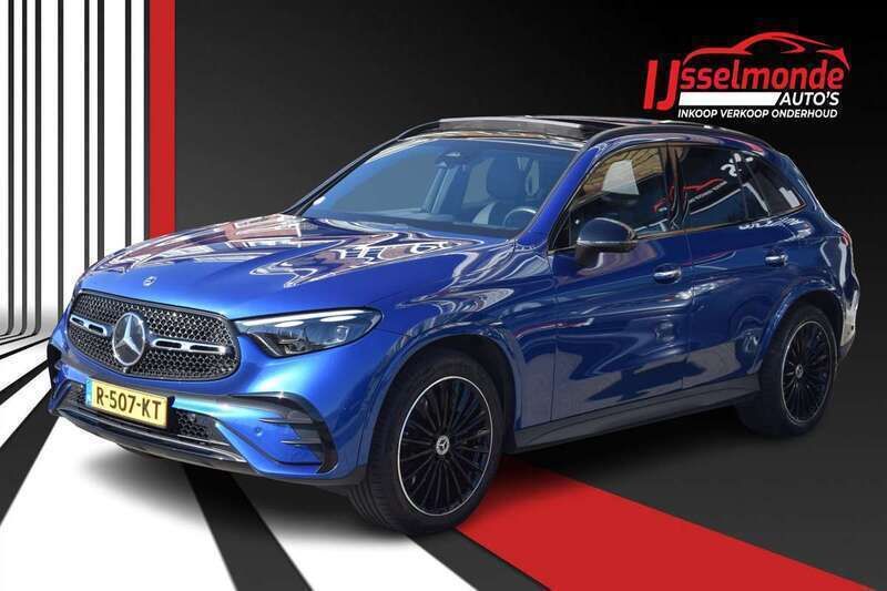 Blauw Gebruikt 2022 Mercedes GLC200 AMG Line Premium Plus SUV | € 61.500 (Iets duurder) - Afbeelding 1/4