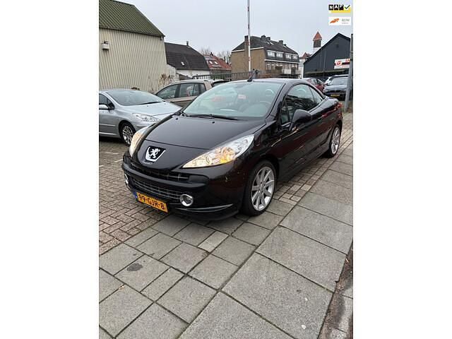 Zwart Occasion 2008 Peugeot 207 CC Roland Garros Cabriolet | € 1.999 (Eerlijke prijs) - Afbeelding 1/4