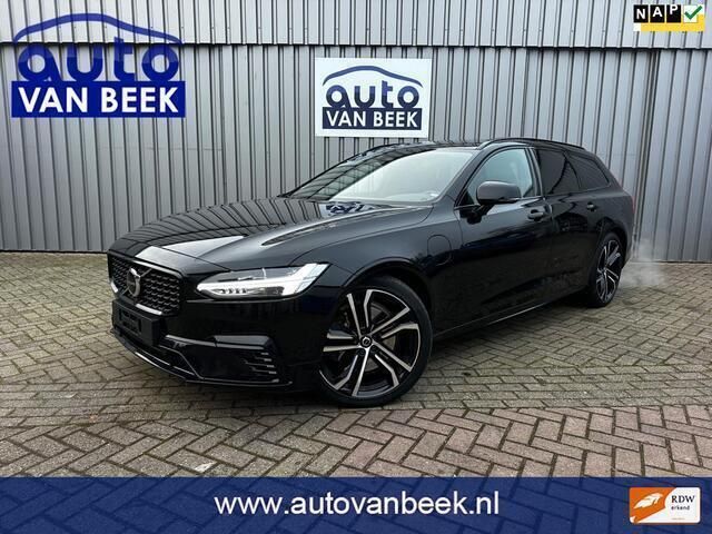 Zwart, metallic lak Gebruikt 2021 Volvo V90 R-Design Stationwagen | € 38.500 (Eerlijke prijs) - Afbeelding 1/4