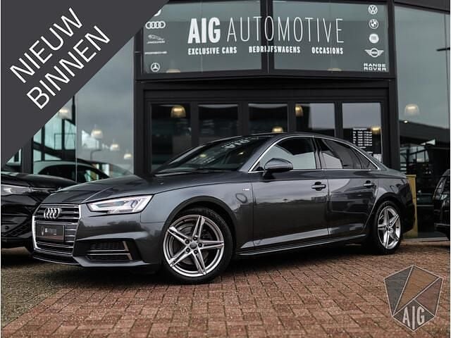 Grijs Gebruikt 2017 Audi A4 S-Line Sedan | € 18.950 (Goede deal) - Afbeelding 1/4