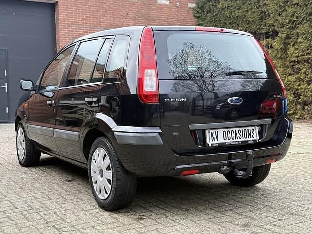 Occasion Ford Fusion Cool & Sound Edition 82 PK (60 kW) 2008 Zwart (metallic) Hatchback
