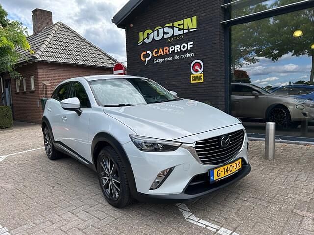 Wit, metallic lak Gebruikt 2016 Mazda CX-3 SUV | € 15.950 (Eerlijke prijs) - Afbeelding 1/4