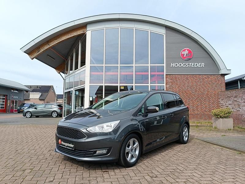 Grijs Gebruikt 2018 Ford Grand C-Max Titanium MPV | € 15.445 - Afbeelding 1/4