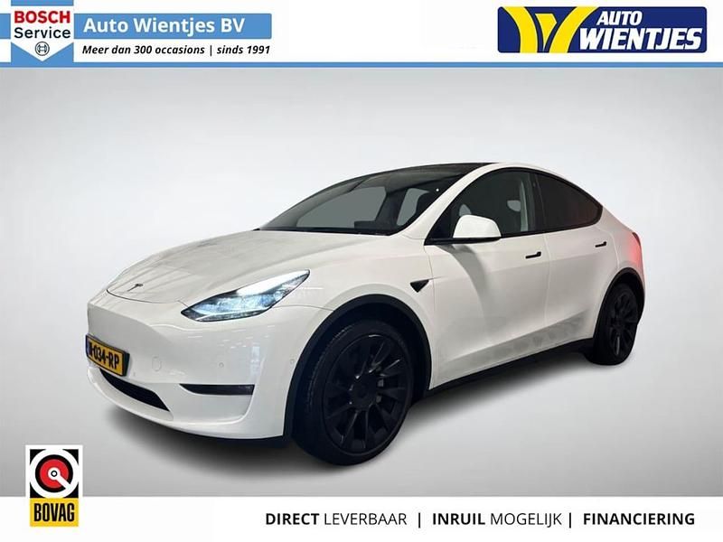 Wit Occasion 2021 Tesla Model Y Long Range AWD SUV | € 25.950 (Eerlijke prijs) - Afbeelding 1/4
