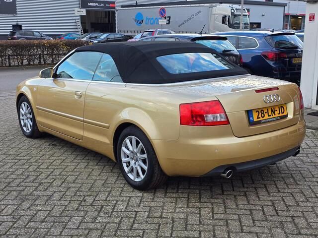 Occasion Audi A4 Cabriolet Exclusive 170 PK (125 kW) 2003 Geel Cabriolet