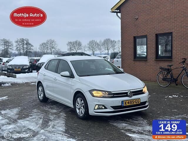 Wit Occasion 2019 VW Polo Hatchback | € 10.950 (Eerlijke prijs) - Afbeelding 1/4