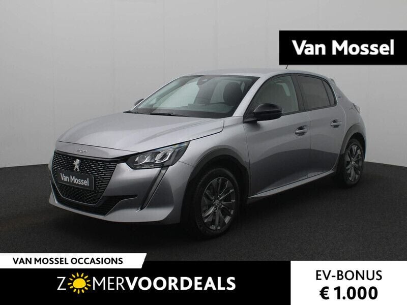 Grijs Gebruikt 2022 Peugeot e-208 Active Hatchback | € 21.940 (Iets duurder) - Afbeelding 1/4