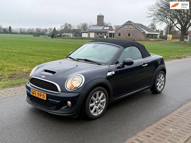 Occasion Mini Cooper SD Cabriolet Pepper 2013 Blauw Cabriolet