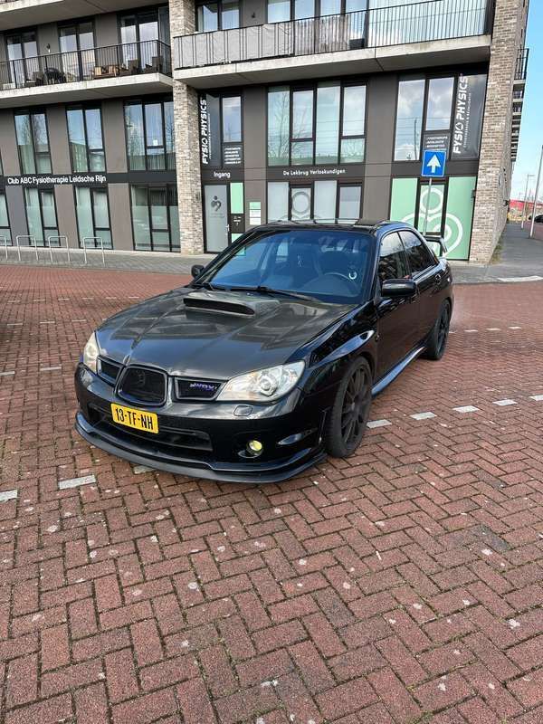Zwart Gebruikt 2007 Subaru Impreza Sedan | € 17.999 (Eerlijke prijs) - Afbeelding 1/4