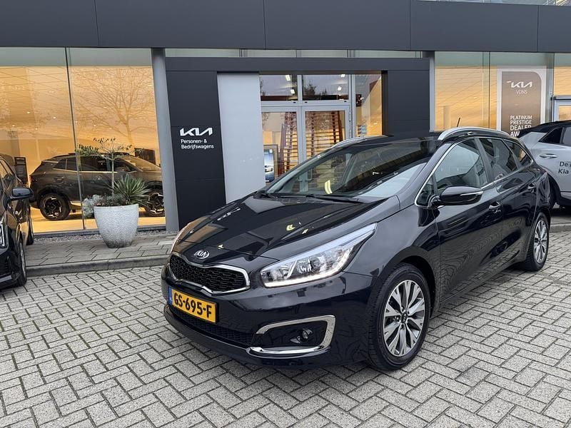 Zwart Gebruikt 2015 Kia Ceed Sportswagon Stationwagen | € 12.950 (Iets duurder) - Afbeelding 1/4