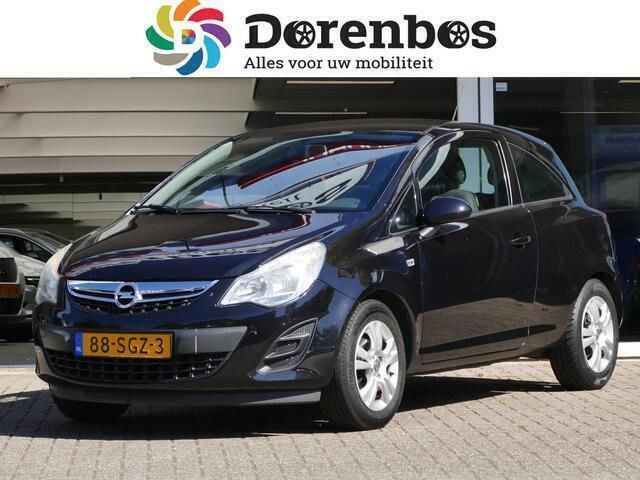 Zwart Gebruikt 2011 Opel Corsa Edition Hatchback | € 3.950 (Iets duurder) - Afbeelding 1/4