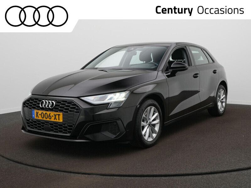 Zwart Gebruikt 2021 Audi A3 Sportback Proline Hatchback | € 19.900 (Eerlijke prijs) - Afbeelding 1/4