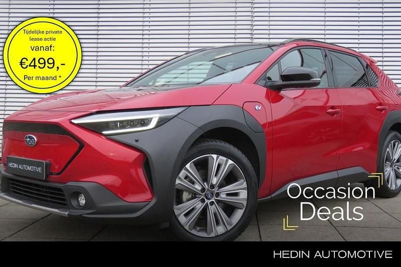 Rood Occasion 2023 Subaru Solterra SUV | € 32.945 (Eerlijke prijs) - Afbeelding 1/4