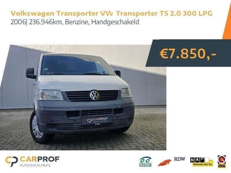 Wit Gebruikt 2006 VW T5 Van | € 7.850 - Afbeelding 1/4