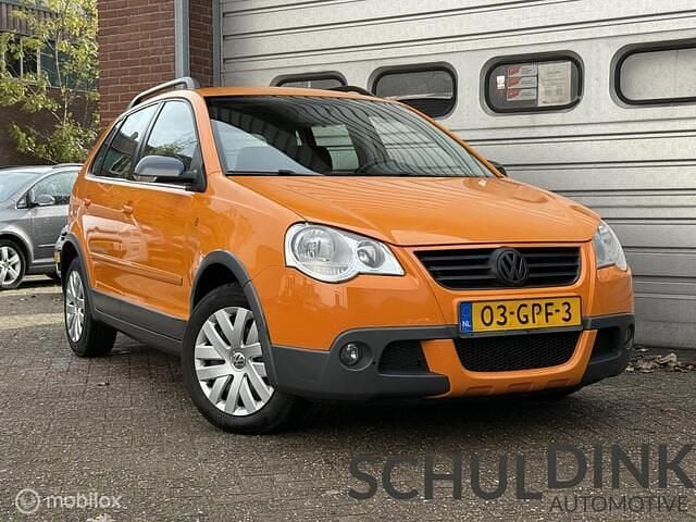 Oranje Gebruikt 2008 VW Polo Cross Hatchback | € 1.950 (Super prijs) - Afbeelding 1/4
