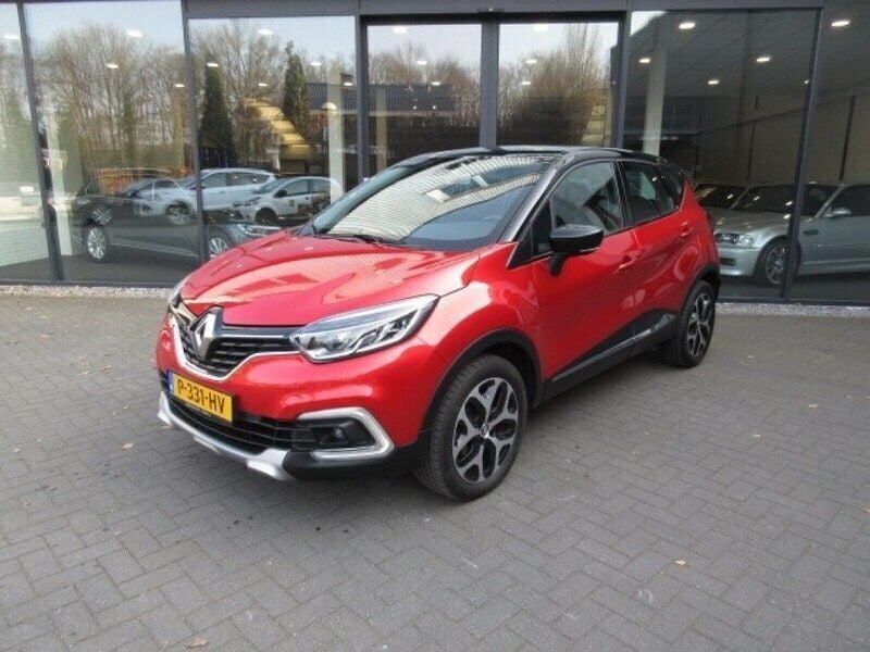 Rood Gebruikt 2018 Renault Captur Intens SUV | € 14.250 (Eerlijke prijs) - Afbeelding 1/4