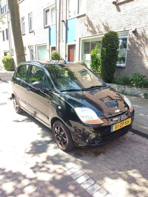 Zwart Gebruikt 2008 Chevrolet Matiz Hatchback | € 1.250 (Eerlijke prijs) - Afbeelding 1/4