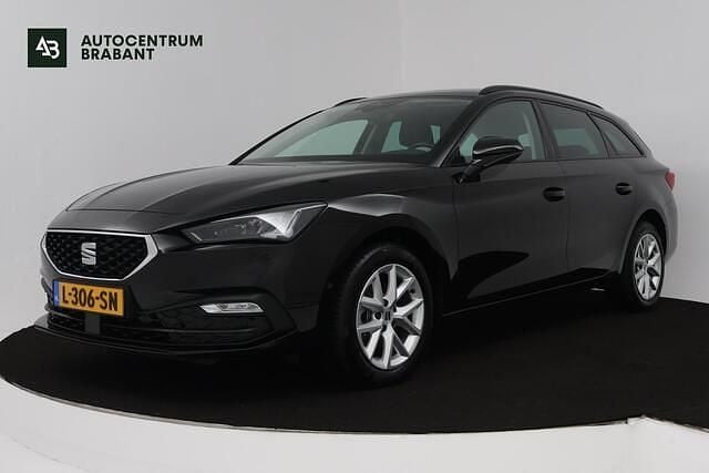 Zwart Gebruikt 2021 Seat Leon Business Stationwagen | € 15.445 (Goede deal) - Afbeelding 1/4