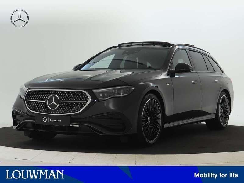 Grijs, metallic lak Nieuw 2025 Mercedes E300 Sport Edition Stationwagen | € 87.800 (Eerlijke prijs) - Afbeelding 1/4