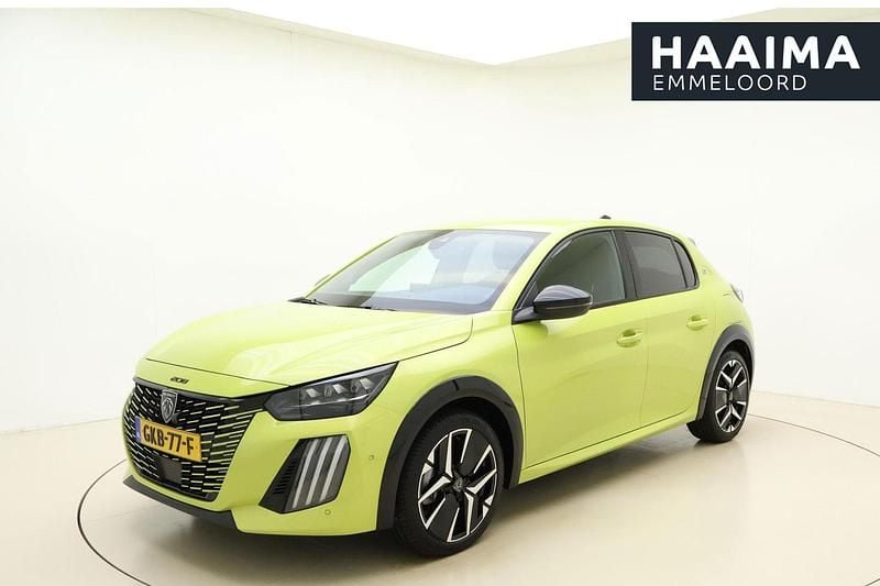 Zwart Gebruikt 2024 Peugeot e-208 GTi Hatchback | € 24.950 (Duur) - Afbeelding 1/4