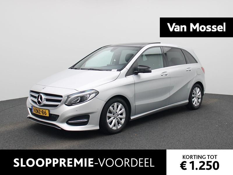 Grijs Gebruikt 2015 Mercedes B180 Ambition MPV | € 15.900 (Iets duurder) - Afbeelding 1/4