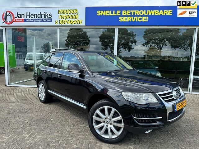 Zwart Gebruikt 2007 VW Touareg SUV | € 5.925 - Afbeelding 1/4