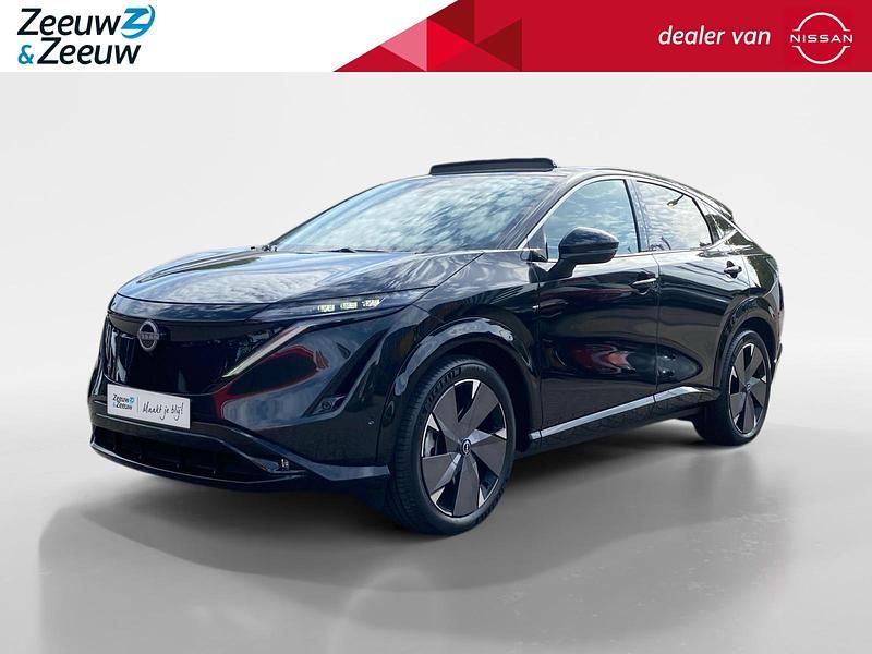 Pearl black Nieuw 2026 Nissan Ariya Evolve SUV | € 48.995 (Eerlijke prijs) - Afbeelding 1/4