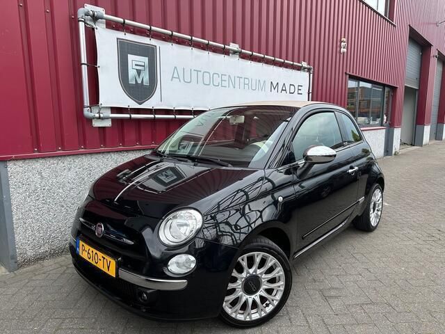 Zwart Gebruikt 2013 Fiat 500C Lounge Cabriolet | € 6.250 (Goede deal) - Afbeelding 1/4