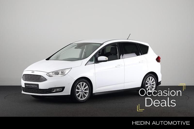 Wit Occasion 2018 Ford C-MAX Titanium MPV | € 14.244 (Duur) - Afbeelding 1/4