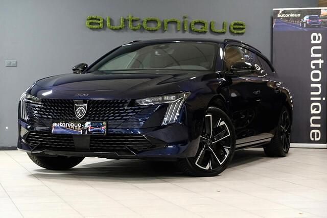 Blauw Occasion 2024 Peugeot 508 SW GT-line Stationwagen | € 29.995 - Afbeelding 1/4