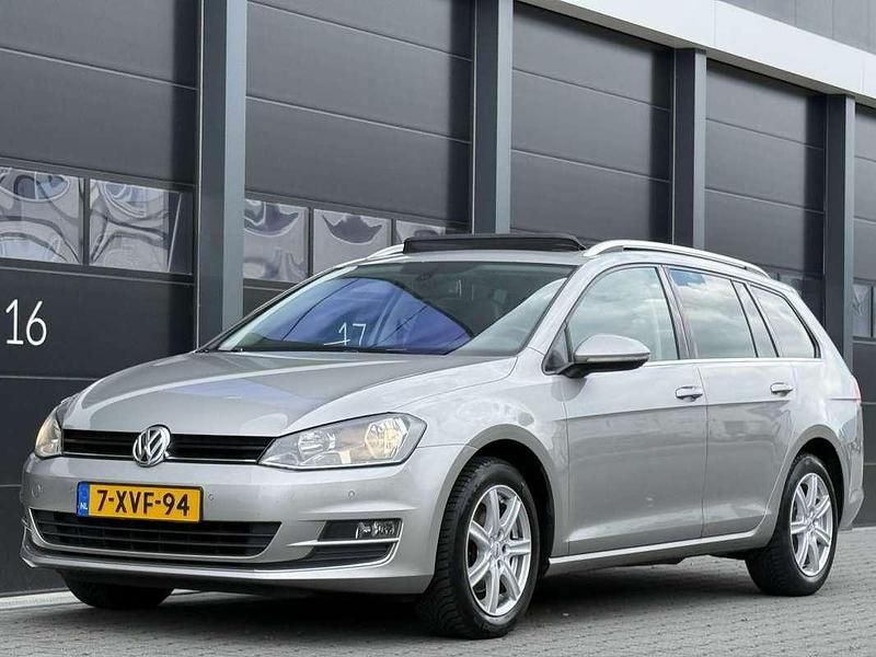 Grijs Gebruikt 2014 VW Golf VII Edition Stationwagen | € 5.250 (Super prijs) - Afbeelding 1/4