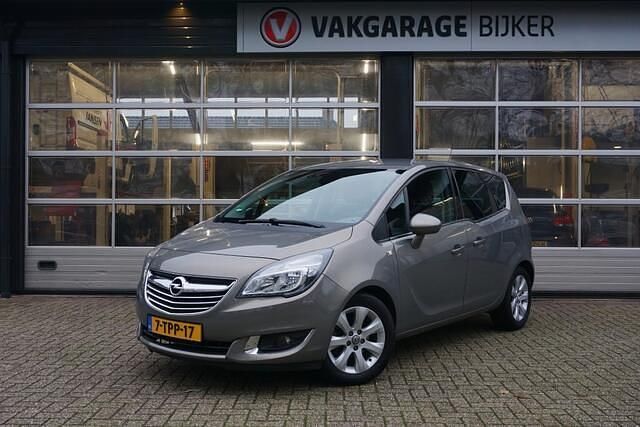 Bruin (metallic) Gebruikt 2014 Opel Meriva Cosmo MPV | € 5.950 (Eerlijke prijs) - Afbeelding 1/4