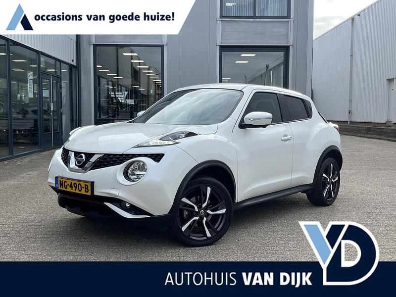 Wit Gebruikt 2017 Nissan Juke N-Vision SUV | € 12.945 (Iets duurder) - Afbeelding 1/4