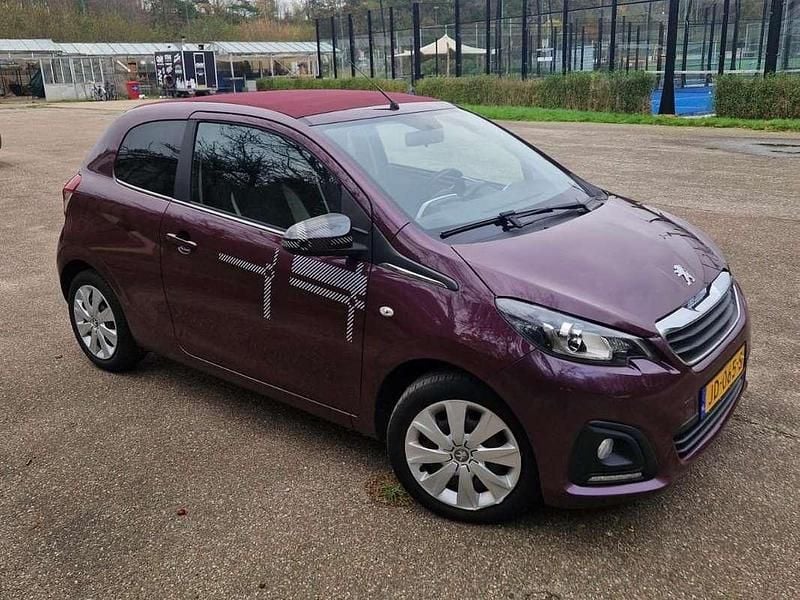 Paars Gebruikt 2016 Peugeot 108 Active Hatchback | € 5.900 (Goede deal) - Afbeelding 1/4