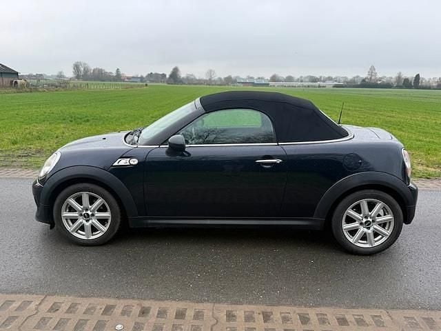 Occasion Mini Cooper SD Cabriolet Pepper 2013 Blauw Cabriolet