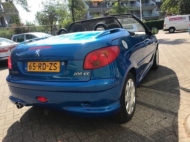 Occasion Peugeot 206 CC 2005 Blauw (metallic) Cabriolet