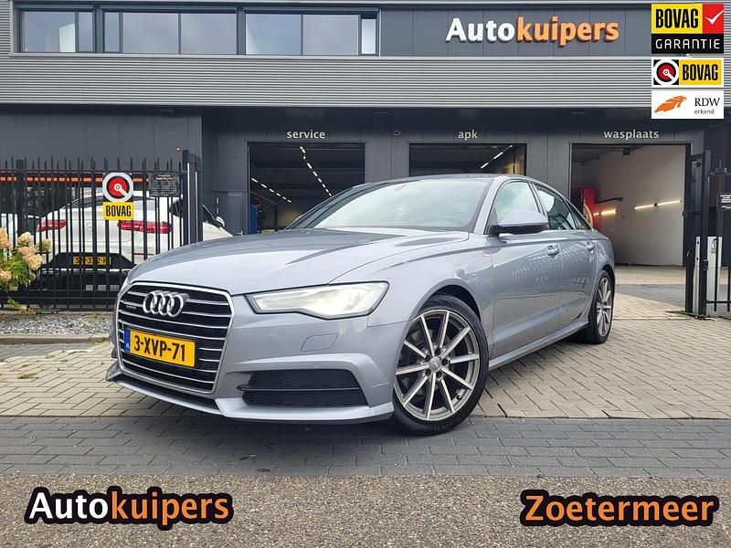 Grijs Gebruikt 2015 Audi A6 Premium Sedan | € 16.950 (Duur) - Afbeelding 1/4