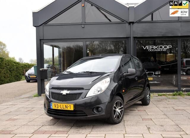 Zwart Gebruikt 2010 Chevrolet Spark LS Hatchback | € 2.750 (Eerlijke prijs) - Afbeelding 1/4