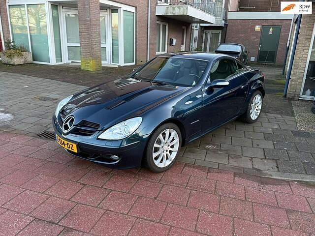 Occasion Mercedes SLK200 163 PK (119 kW) 2008 Blauw (metallic) Cabriolet