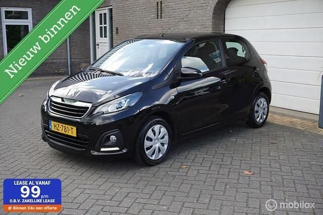 Zwart Gebruikt 2016 Peugeot 108 Active Hatchback | € 5.999 (Goede deal) - Afbeelding 1/4