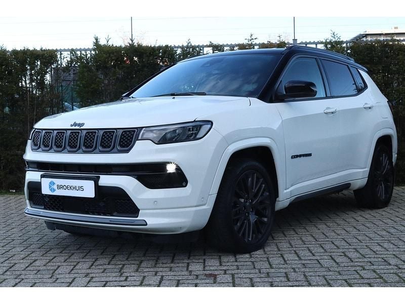 Wit Occasion 2022 Jeep Compass SUV | € 22.900 (Goede deal) - Afbeelding 1/4