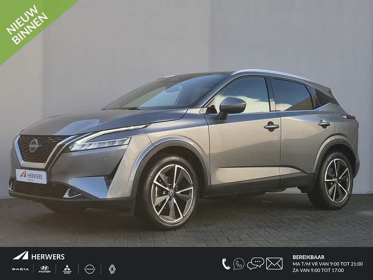New grey (kad) Occasion 2024 Nissan Qashqai Tekna+ SUV | € 29.985 (Eerlijke prijs) - Afbeelding 1/4