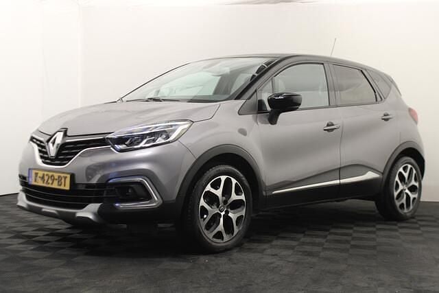 Grijs (metallic) Gebruikt 2018 Renault Captur Bose Edition SUV | € 9.999 (Super prijs) - Afbeelding 1/4