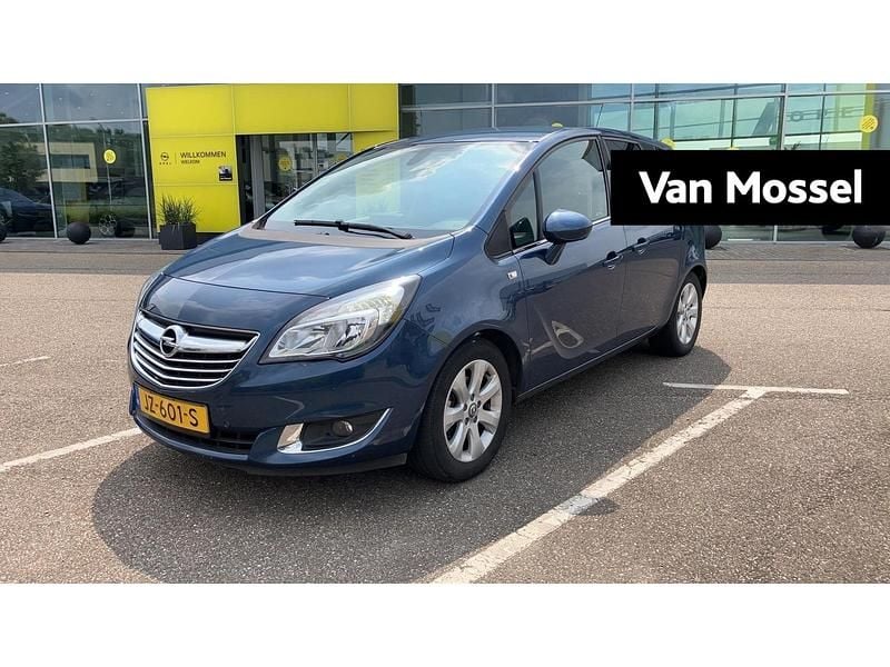Blauw Gebruikt 2016 Opel Meriva MPV | € 10.945 (Eerlijke prijs) - Afbeelding 1/4