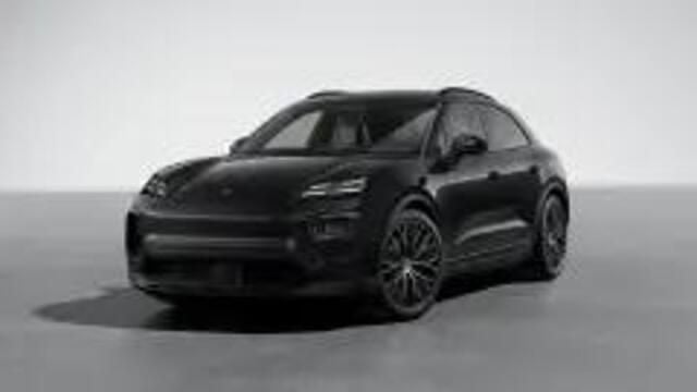 Zwart Nieuw 2025 Porsche Macan SUV | € 108.832 (Super prijs) - Afbeelding 1/4