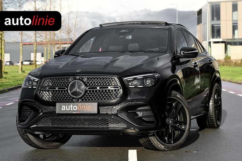 Zwart Nieuw 2025 Mercedes GLE400 AMG Coupé | € 113.899 (Super prijs) - Afbeelding 1/2