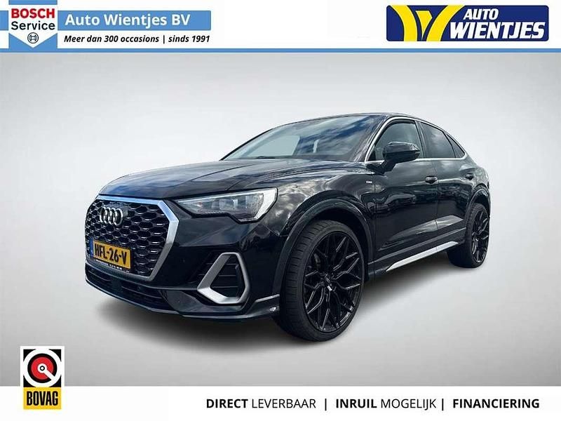 Zwart Gebruikt 2020 Audi Q3 Sportback S-Line SUV | € 26.950 (Goede deal) - Afbeelding 1/4