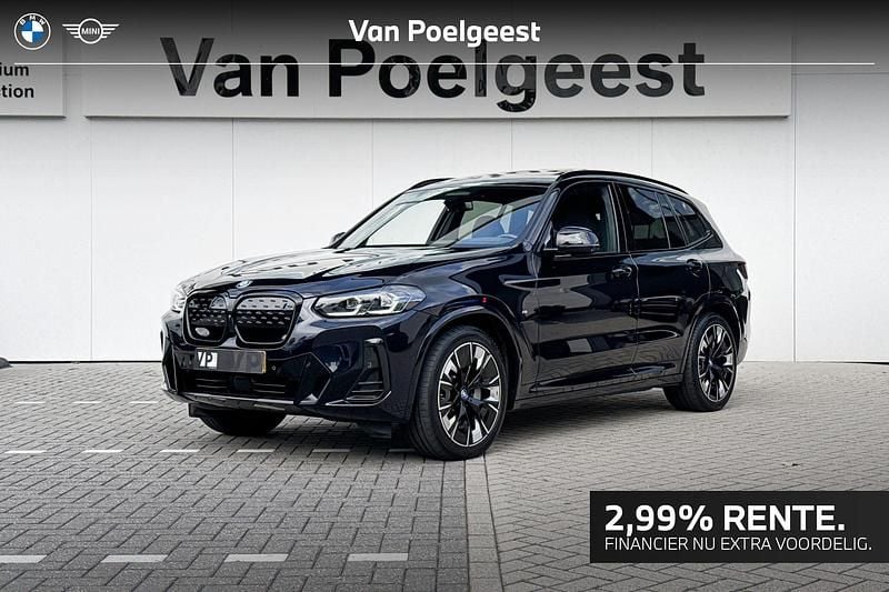 Zwart Gebruikt 2021 BMW iX3 Executive SUV | € 32.900 (Eerlijke prijs) - Afbeelding 1/4