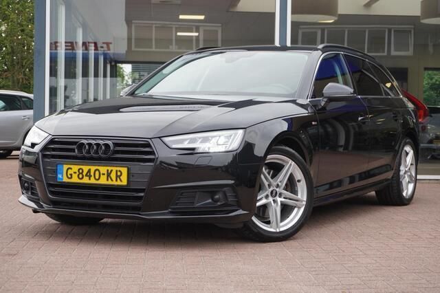 Zwart Gebruikt 2016 Audi A4 Sport Stationwagen | € 17.950 (Eerlijke prijs) - Afbeelding 1/4
